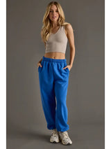 Relaxed Fit Sweatpants Royal Blue