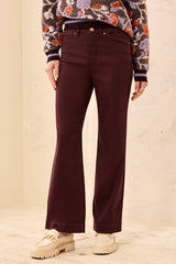 Fly Front 5 Pocket Pants Fudge