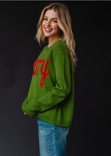 Merry Sweater Green