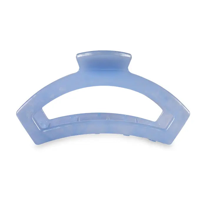 Open Medium Hair Clip Blue Lagoon