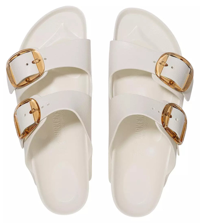 Arizona Big Buckle EVA Narrow Sandals Eggshell