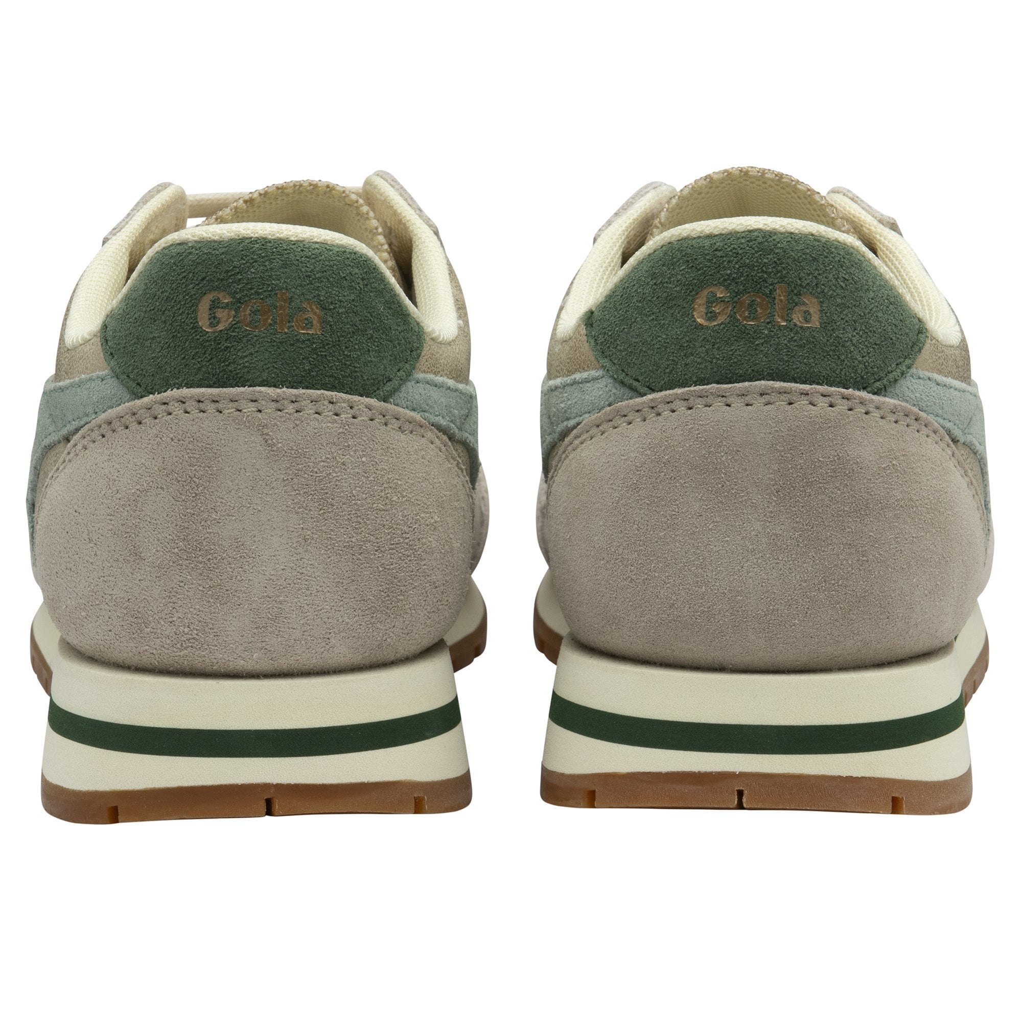Daytona Blaze Sneakers Gold, Green Mist & Evergreen