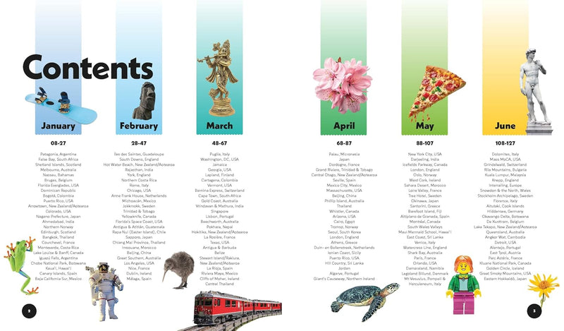 Lonely Planet: Where To Go When With Kids Book