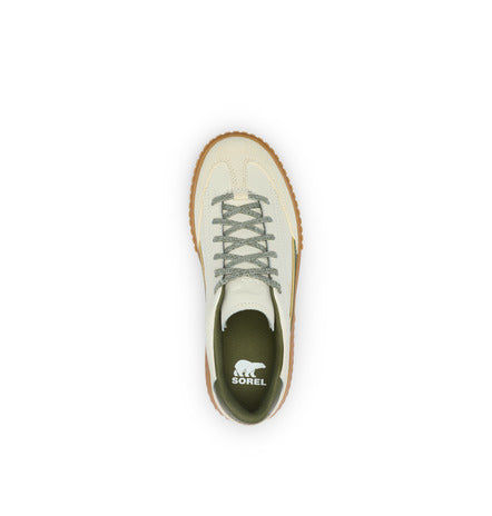 Out N About Ave T-Toe Sneakers Chalk + Utility Green