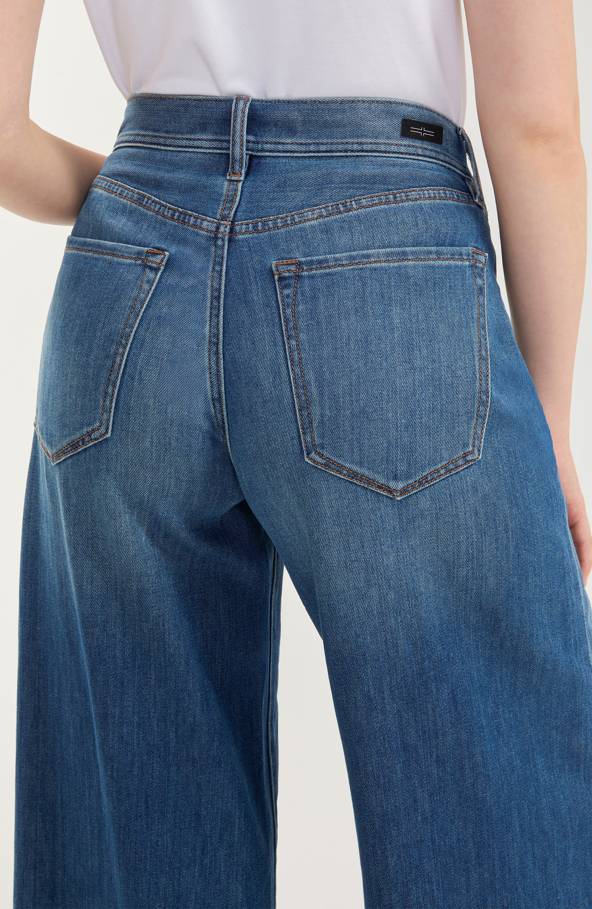 Kit High Rise Relaxed Wide Leg Jeans Autumn Fade