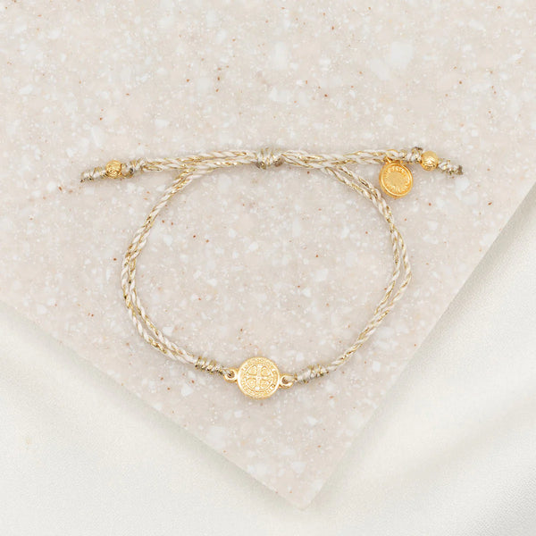 Breathe Blessing Bracelet Metallic Gold | Gold