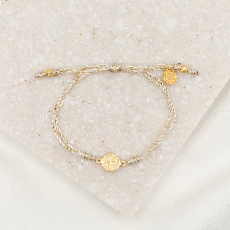 Breathe Blessing Bracelet Metallic Gold | Gold