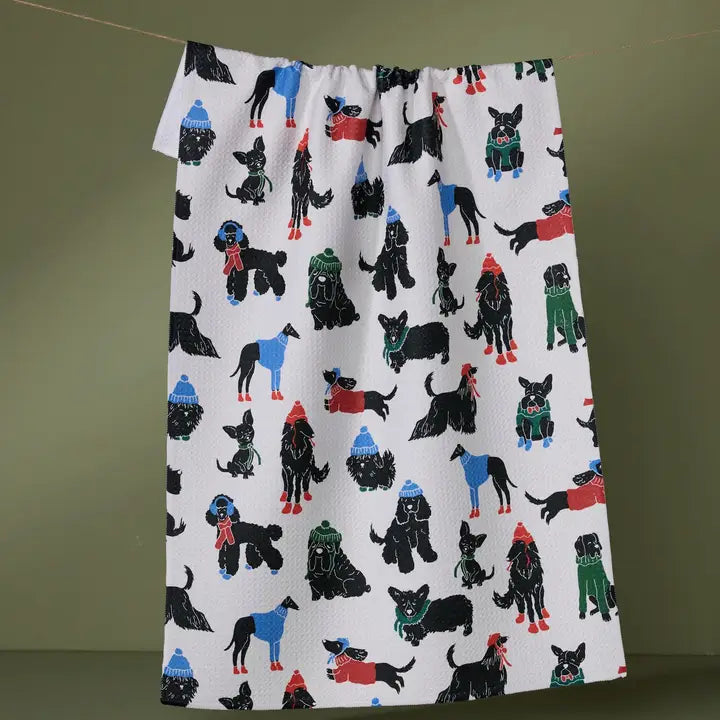 Geometry Tea Towel Dogue Magazine