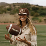 Sunday Funday Embroidered Trucker Hat