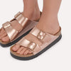 Arizona Flex Platform Birko-Flor Sandals Electric Metallic Copper