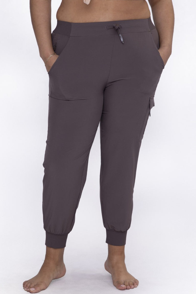 High Waist Active Joggers Cocoa