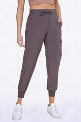 High Waist Active Joggers Cocoa