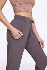 High Waist Active Joggers Cocoa
