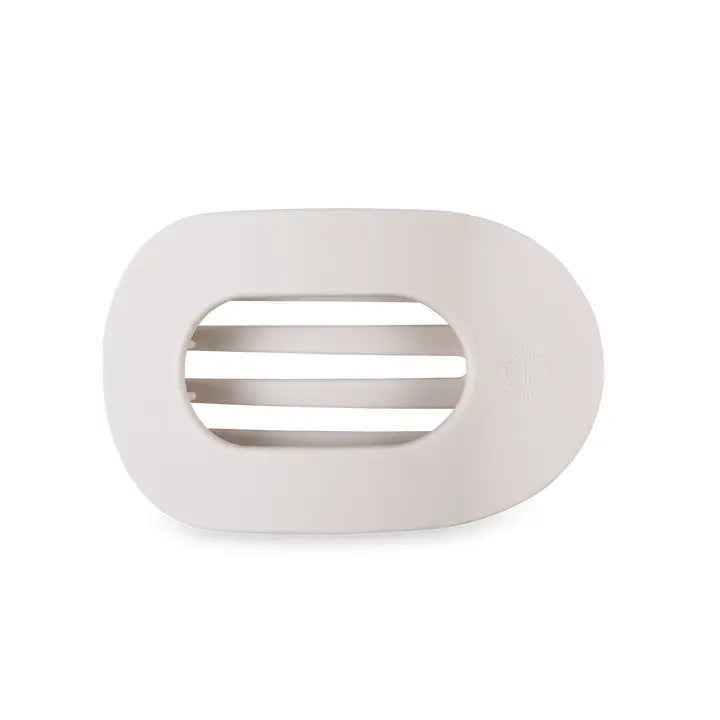 Teleties Large Flat Round Clip Toasted