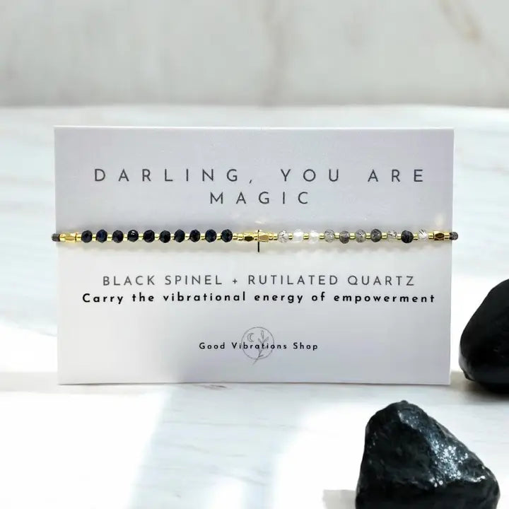 Gemstone Intention Bracelet + Darling You are Magic