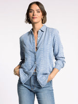 Natalia Shirt Daisy Stripe