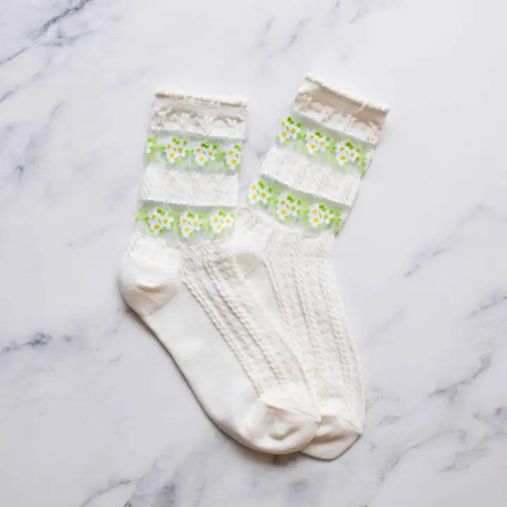 Alice Floral Socks
