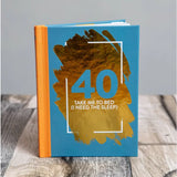 40: Take Me To Bed (I Need Sleep) Book