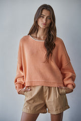 Vandelia Sweater Coral