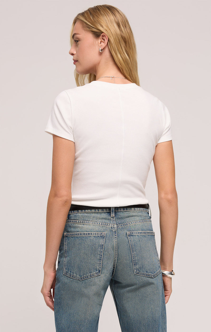 Sirena Short Sleeve Tee White