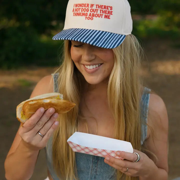 Wonder If There's A Hotdog Out There Trucker Hat