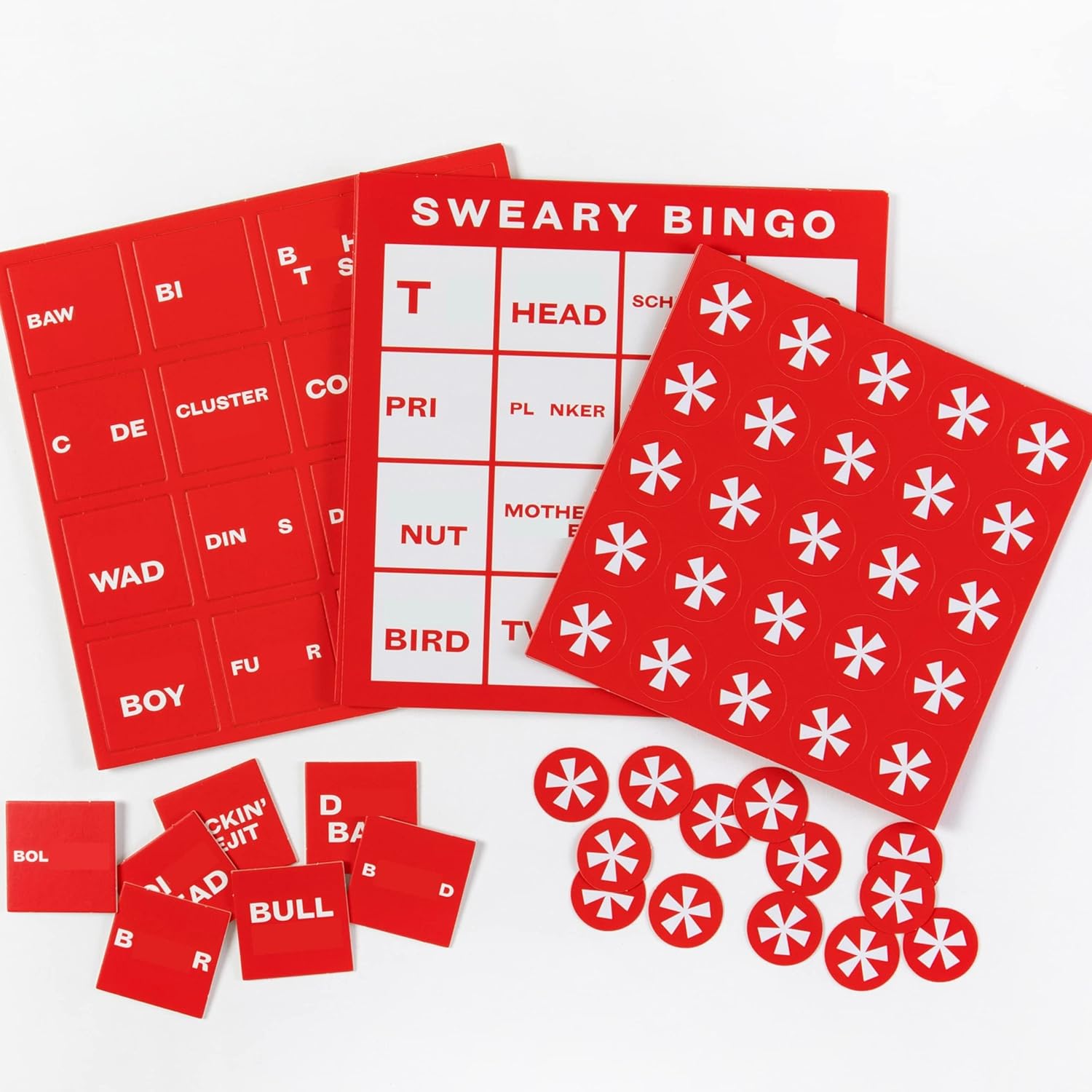 Sweary Bingo Game
