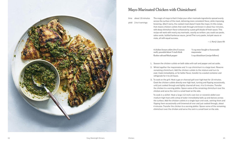 Easy Weeknight Dinners Cookbook