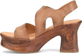 Cantal Heeled Sandals Brown Terra
