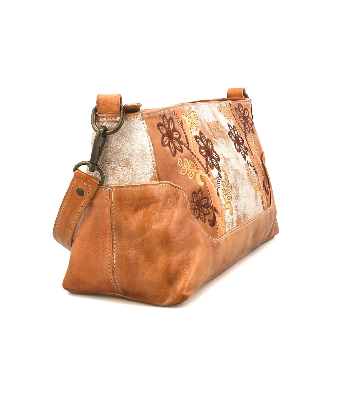 Hyperbolic Shoulder Bag Tan Rustic Nectar Lux