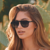 Emerson Sunglasses Black Beige Tortoise | Black Gradient