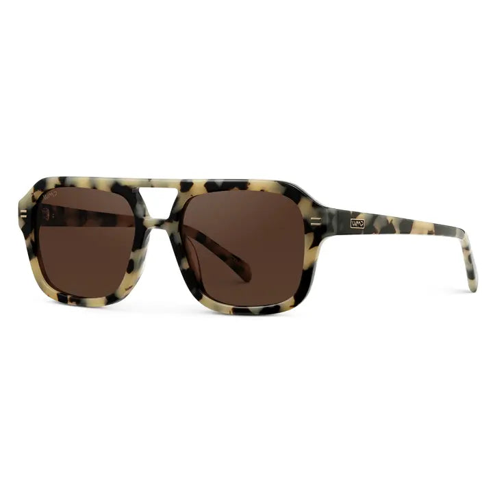 Sydney Sunglasses Beige Tortoise | Brown