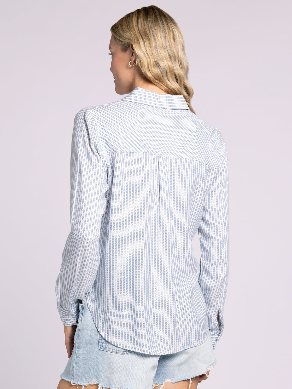 Myla Shirt Blue Fin