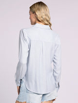 Myla Shirt Blue Fin