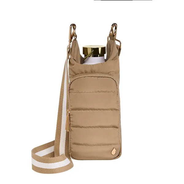 HydroBag Crossbody Khaki | Khaki White Stripe