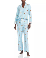 Flannel PJ Set Espresso Yourself