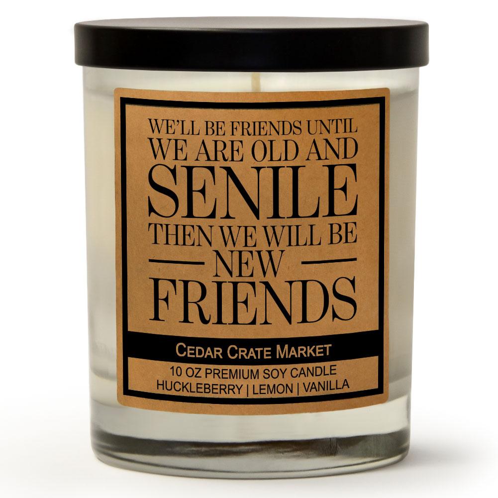 USA Made Kraft Label Snarky Candle - 10 OZ