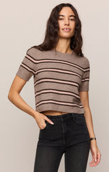 Gatewood Stripe Sweater Heather Ash