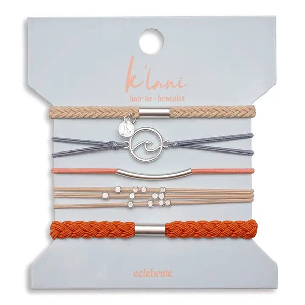 Hair Tie Bracelets Celebrate | Medium