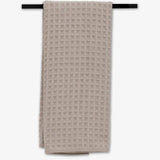 Geometry Waffle Hand Towel Taupe