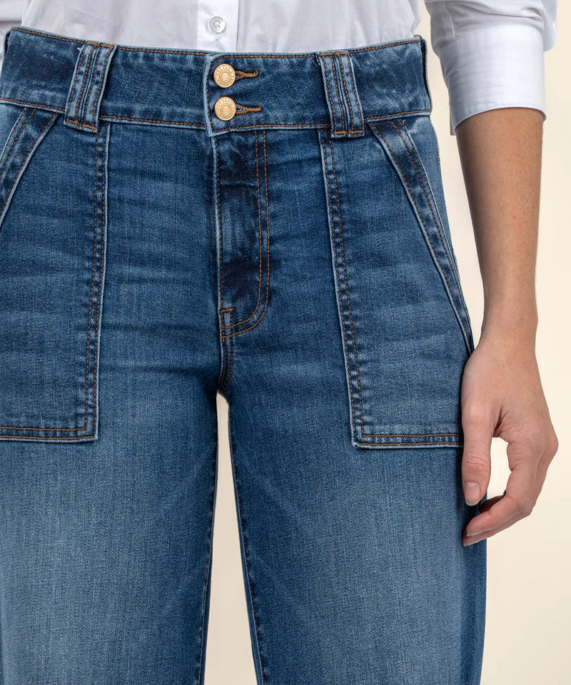 Jodi High Rise Wide Leg Jeans Fairness