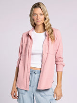Lewis Button Up Shirt Rose