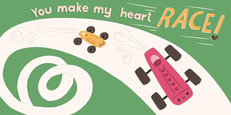 I Wheelie Love You Board Book