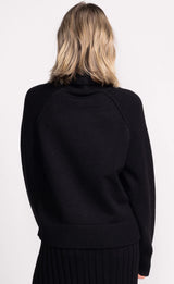 Sadie Turtleneck Sweater Black