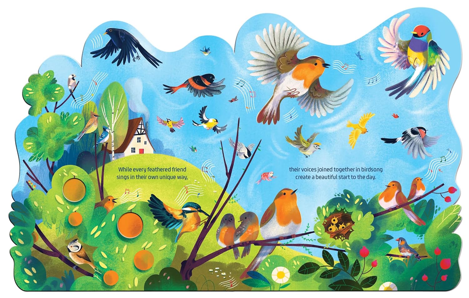 Birdsong Layered Board Book
