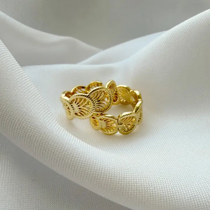 Cali Filigree Hoop Earrings