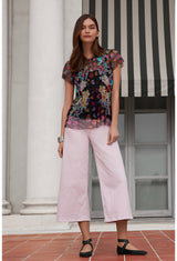 Rheia Mesh Blouse Multi