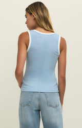 Sirena Colorblocked Rib Tank Coast