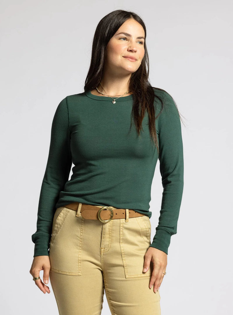 Stacy Long Sleeve Top Pine Grove