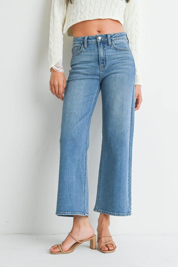 Slim Wide Leg Jeans Medium