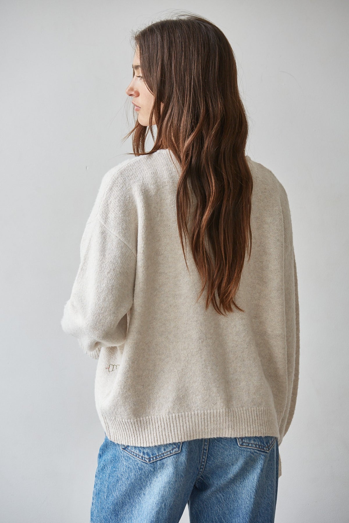 Merry Little Front Tie Cardigan